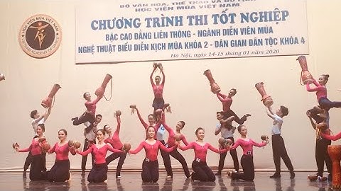 Múa dân gian | Múa các dân tộc việt nam | Thi tôt nghiệp múa k4 dân tộc | PHẦN 1