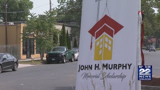 Celebrity Tree planting, plaque dedication in memory of John H. Murphy in Springfield Net Worth