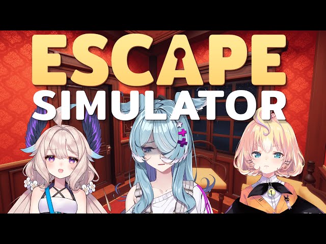 【ESCAPE SIMULATOR】 we aren't gettin' outta here 【NIJISANJI EN | Elira Pendora】のサムネイル