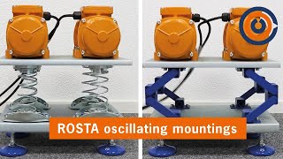 ROSTA oscillating mountings VS regular coil springs: see the difference