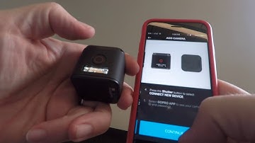Pairing the GoPro HERO5 Session to the GoPro App (Capture)