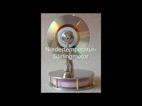 Niedertemperatur Stirlingmotor