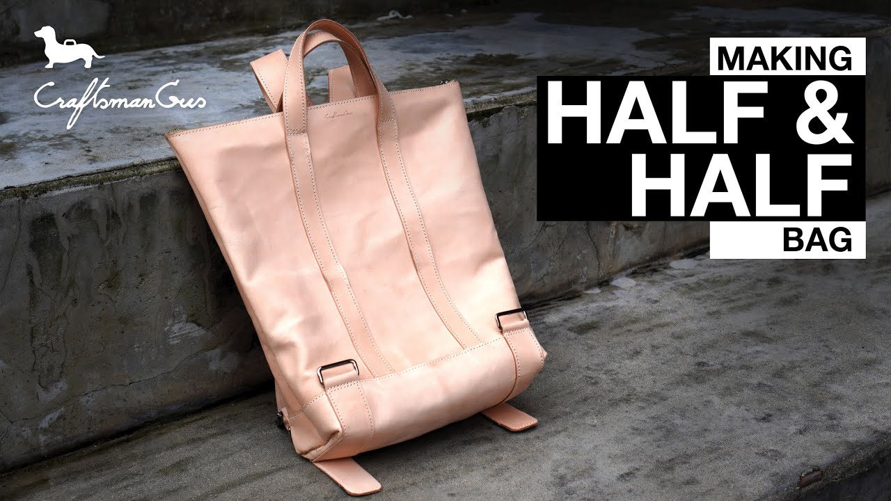 corter leather backpack |Laptop Backpack side flap pockets Corter Leather & Cloth- Brand