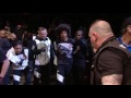 Cameraman goes down during Alex Caceres entrance