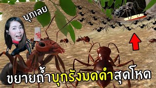 ขยายถ้ำบุกรังมดดำสุดโหด | Ant Simulator 3D screenshot 4