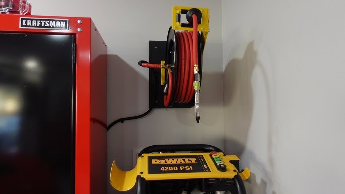 Harbor Freight air hose reel under my workbench! : r/Tools