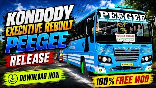 KONDODY EXECUTIVE REBUILT RELEASED || PEEGEE || BUSSID || AK KERALA GAMING  screenshot 3