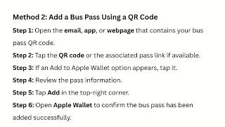 How to Add Your Bus Pass to Apple Wallet in the UK: Step-by-Step Setup Guide Using App or QR Code screenshot 4