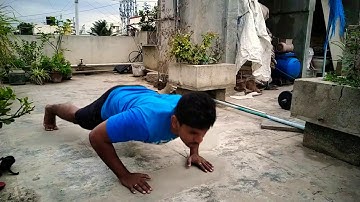 Clap pushup..Slow motion..TRY THIS