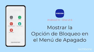 Mostrar la Opción de Bloqueo en el Menú de Apagado - Samsung [Android 14 - One UI 6] screenshot 5