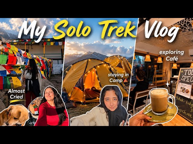 I WENT ON A SOLO TREK *Almost Cried😭