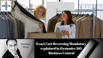 Exact Cost Reversing Mandatory explained in Dynamics 365 Business Central