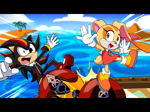Struggling in a Sonic Party Game