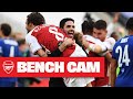 BENCH CAM | Arsenal 2-1 Chelsea | 2020 Emirates FA Cup winners!