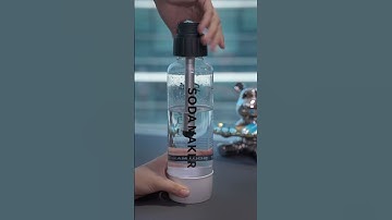 Sparkling Water Maker Machine. How to Make Soda Water Drinks at home. Drink more water#shorts #soda