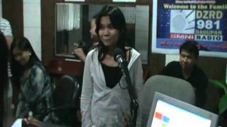 Power Belter Angels Sings Your My Inspiration At Dzrd Sonshine Radio