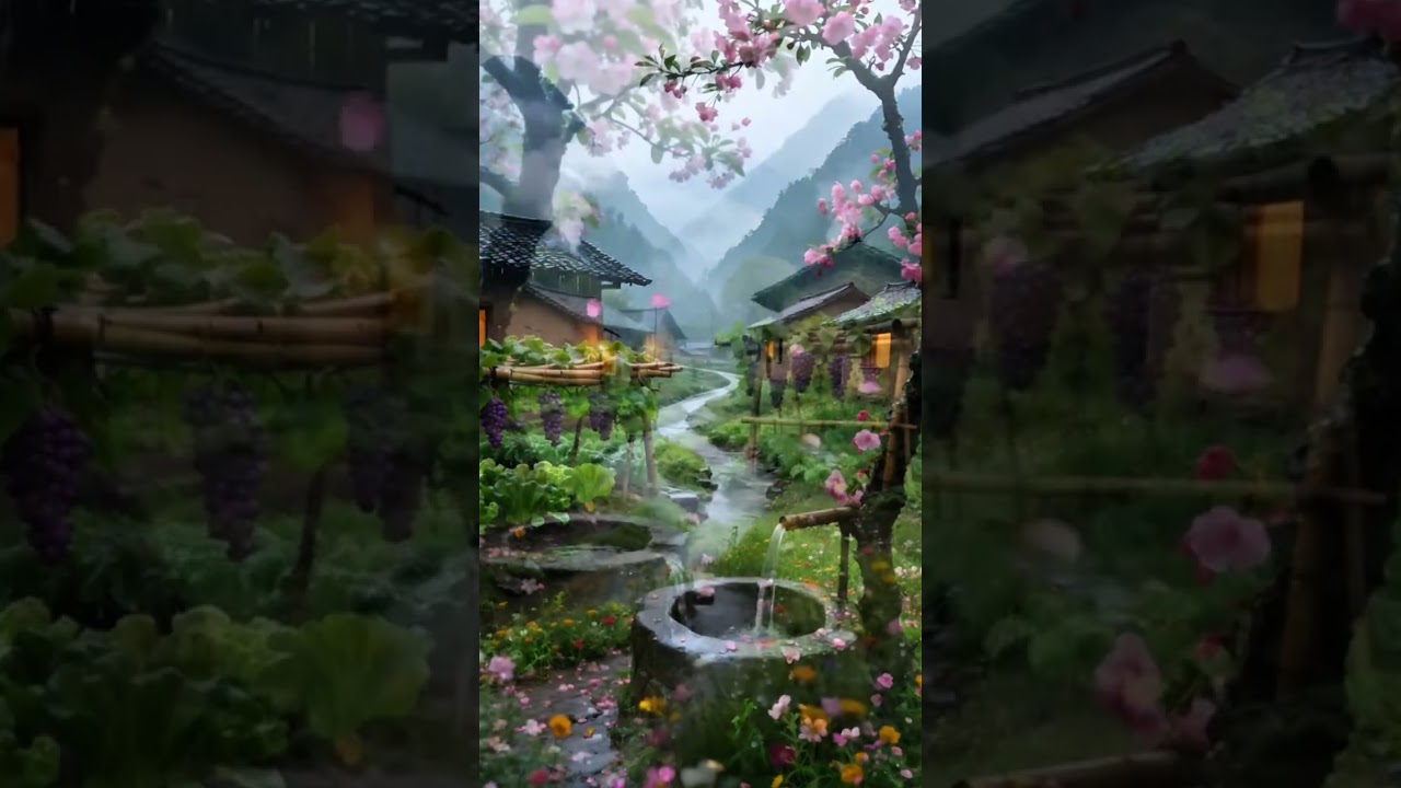 A quiet corner of the world, bloolming with life 