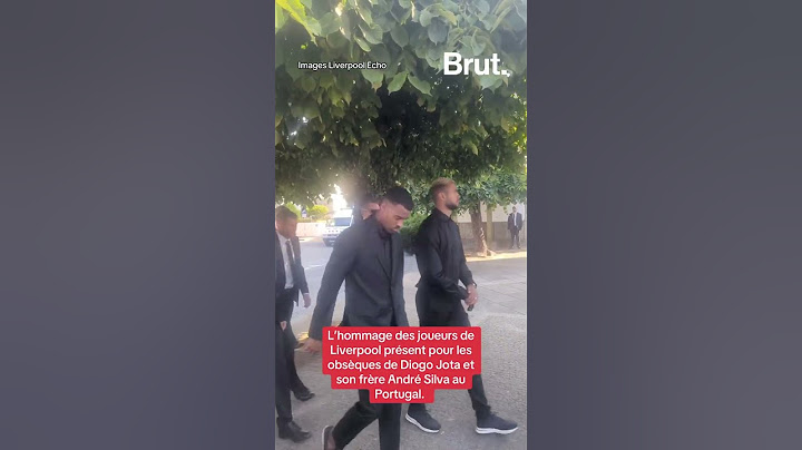 L’hommage des joueurs de Liverpool présent pour les obsèques de Diogo Jota et son frère au Portugal.