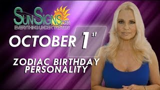 October 1st Zodiac Horoscope Birthday Personality - Libra - Part 2
