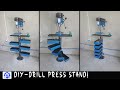 DIY - Drill Press Stand with rotating Drawers