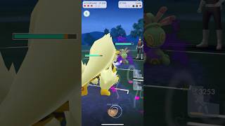 [Pokemon GO] Grunt Battle (Shadow Cacnea) #pokemongo #tiktokeffects #cacnea #shadow #arcanine