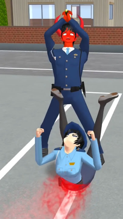 Yuta dan Mayu menjadi pahlawan.#sakuraschoolsimulator #shortvideos