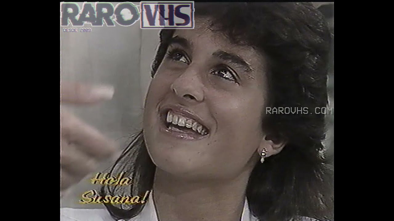 Gabriela Sabatini y Fito Paez con Susana Gimenez (1988)