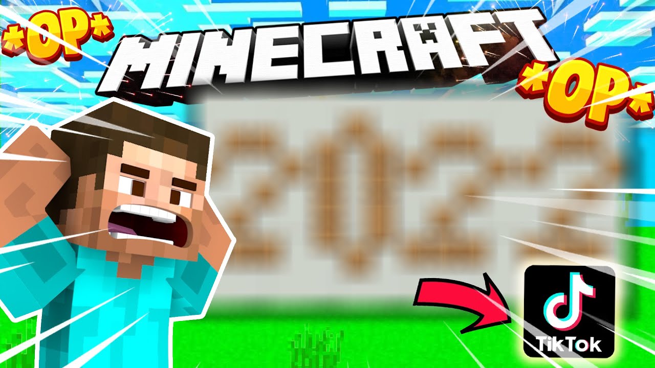 HAPPY NEW YEAR | Minecraft TikTok Hacks