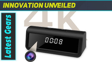 WOONZER 4K Spy Camera: Unveiling the Ultimate Surveillance Tool