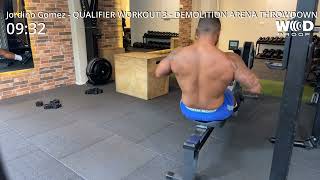 Jordino Gomez arena throw down qualifier workout 3
