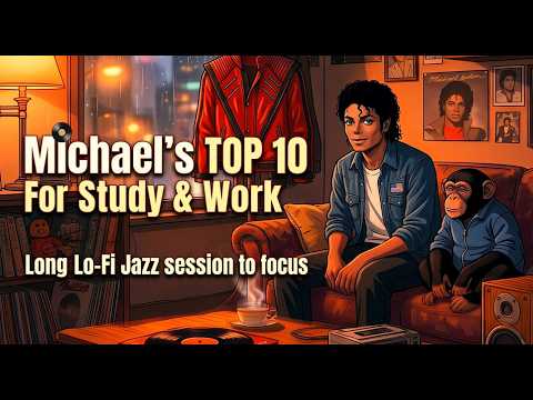 Michael Jackson TOP10 🌙 | Study & Work with Lo-Fi Jazz Mix (Continious Loop to Focus)