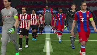 THROWBACK 2015: PES 2015: UEFA Champions League Final 2015: FC Bayern München 🇩🇪 Vs Athletic Club 🇪🇸