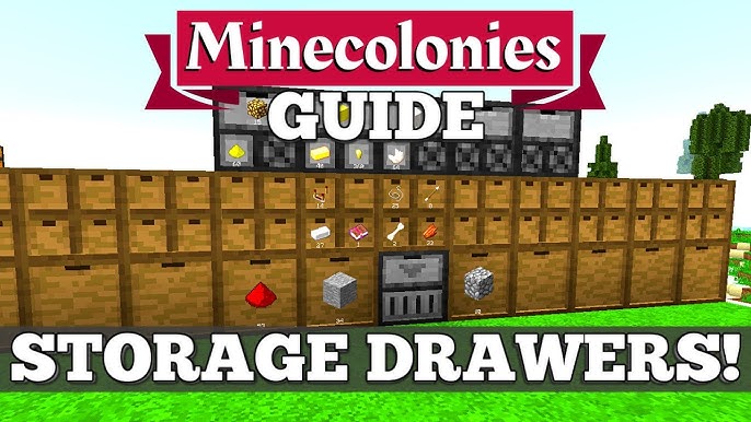 Minecraft Storage Drawers - Complete Guide 