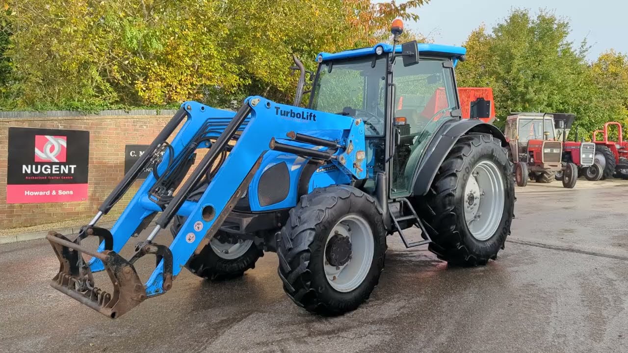 LANDINI ブートニエール　ランデイーニ LANDINI POWER FARM 95 TRACTOR WALKAROUND VIDEO - YouTube