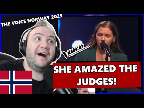 🇳🇴 Oda Jonetta Joberg | Songbird (Fleetwood Mac) The Voice Norway 2025 Auditions | Nordic REACTION
