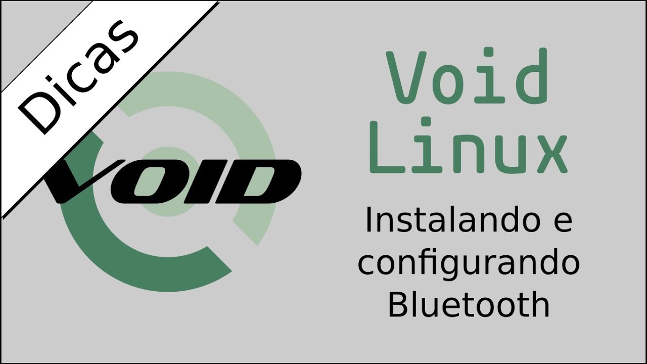 Bluetooth no Void Linux - YouTube