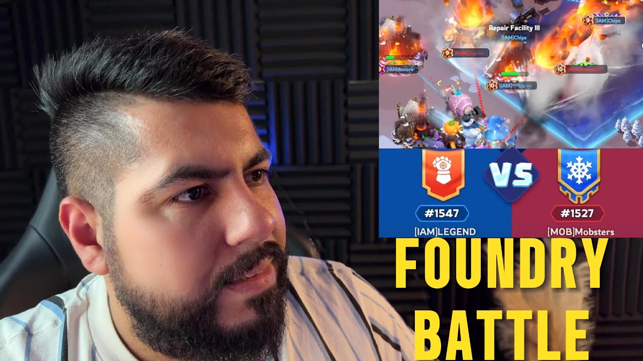 WOS FOUNDRY BATTLE 🔥GETTING REVENGE / الانتقام في معركة المسبك