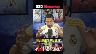 UH Bro UCL Prediction ⚽️🔥 $20 Giveaway 😱🔥 #Shorts #UCL #Football