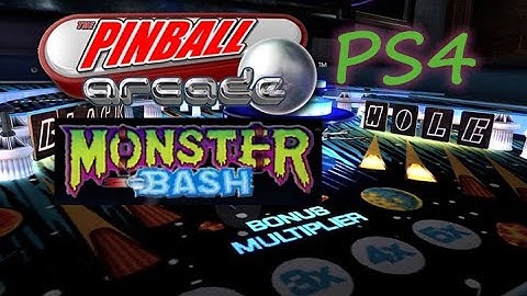 Pinball Arcade Monster Bash Table (PS4)