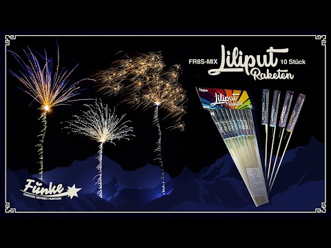 Rocket assortment "Liliput-Raketen" - CE F2 [Batch 2018]