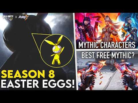 CODM x Honkai Collab Hidden Easter Eggs! Mythic Characters + 3 Free Mythic Guns | Season 8 Leaks
