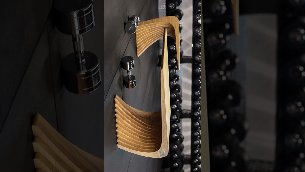 In the gym with parametric furniture - Woodbang