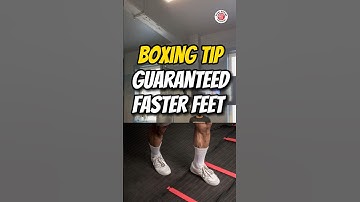 Boxing tip for guarantees faster feet #boxing #boxingtutorial #boxingtips #boxingtechnique #foryou