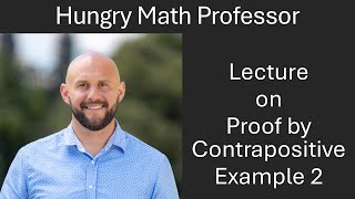 Proof by Contrapositive Example 2 Contrapositive Proof Example 2