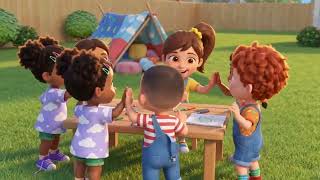 Bright Bright Sunshine ☀️ | Kids Friendship Song | Happy Children's Music Video
