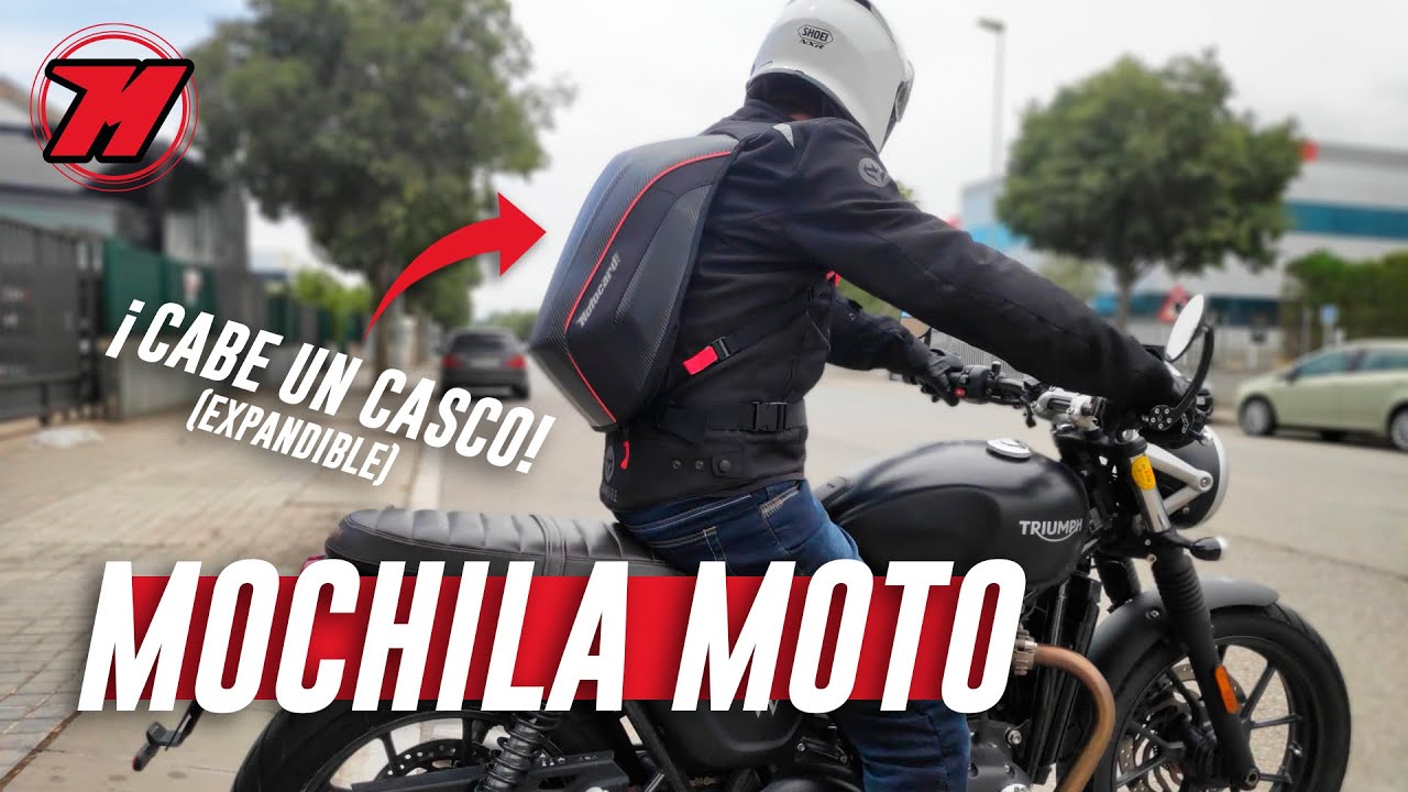 Mochila Casco Moto