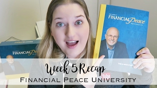 Week 5 Recap | Financial Peace University