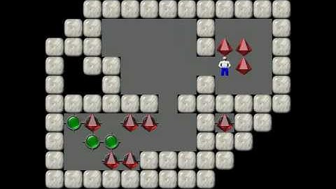 Sokoban - solving level 4