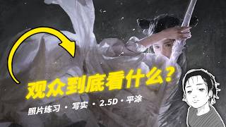 Viewer Perspective｜Photo Practice: Realism vs 2.5D vs Flat｜What Do They See First?