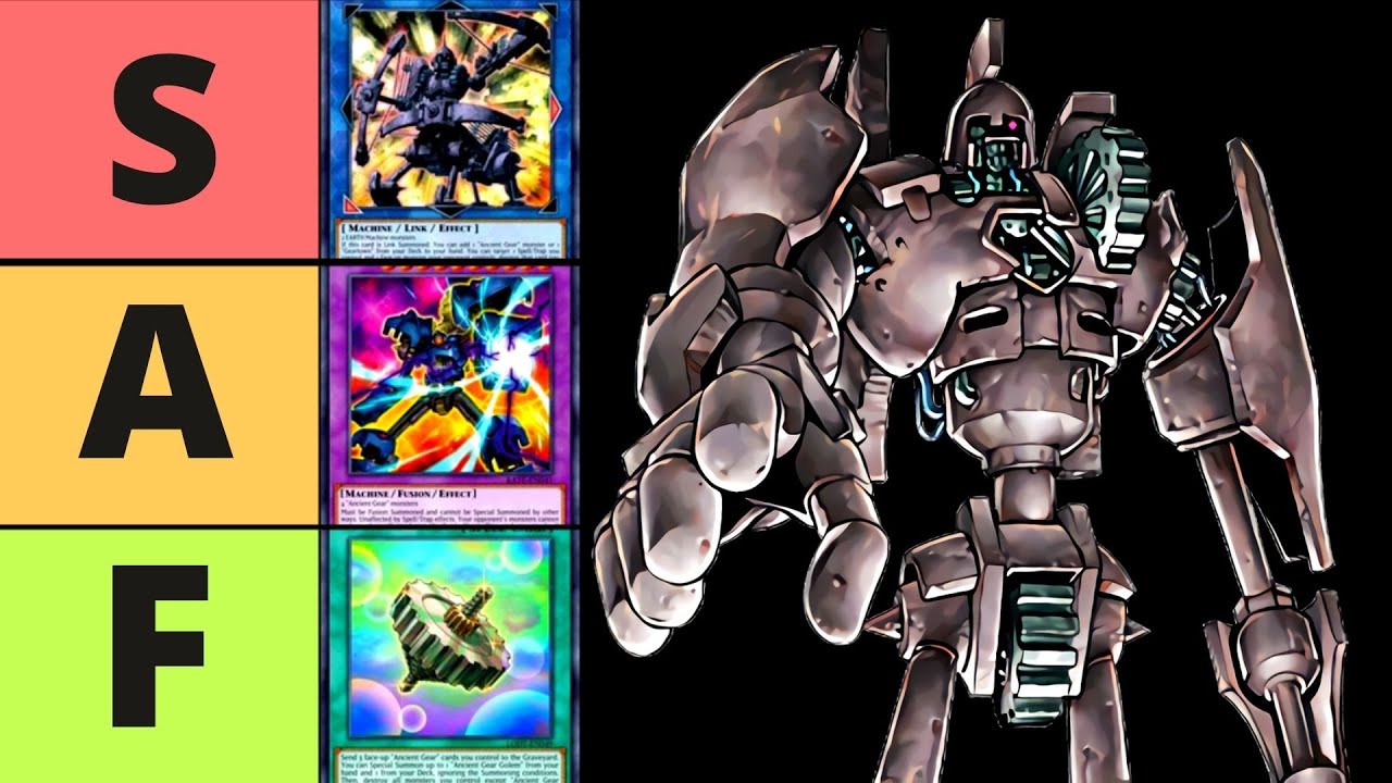 Ancient Gear Player Ranks Every Ancient Gear Card Yugioh